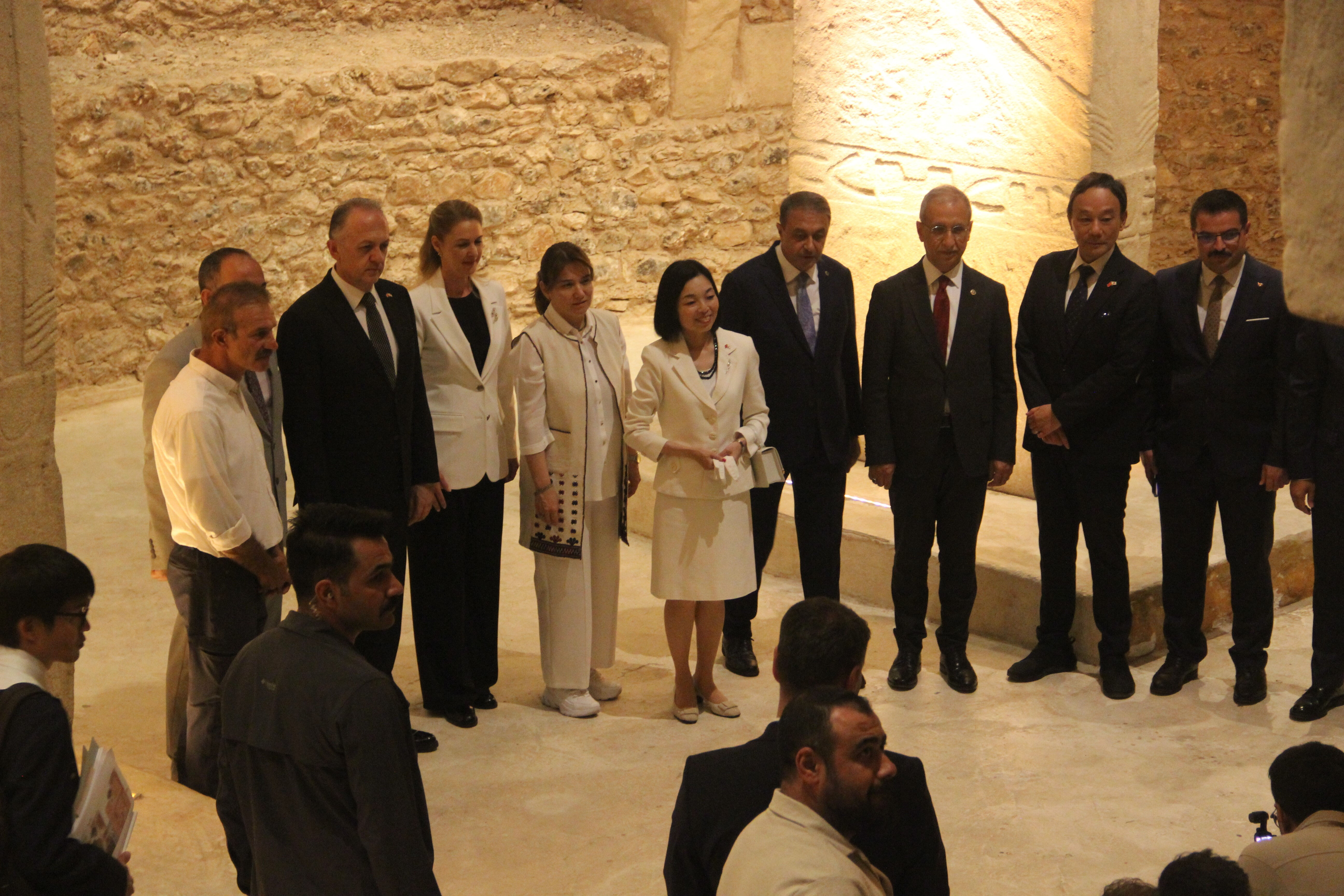 Japonya Prensesi Akiko Mikasa, Şanlıurfa'da arkeoloji müzesini gezdi Japonya Prensesi Akiko Mikasa, Şanlıurfa'da arkeoloji müzesini gezdi - 2. Resim