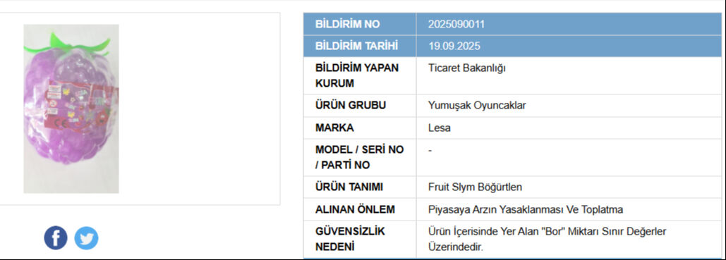 Ticaret Bakanlığı harekete geçti! Bu oyuncaklar evinizde varsa dikkat - 1. Resim