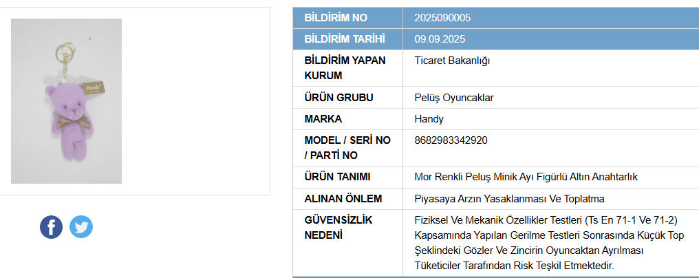 Ticaret Bakanlığı harekete geçti! Bu oyuncaklar evinizde varsa dikkat - 4. Resim