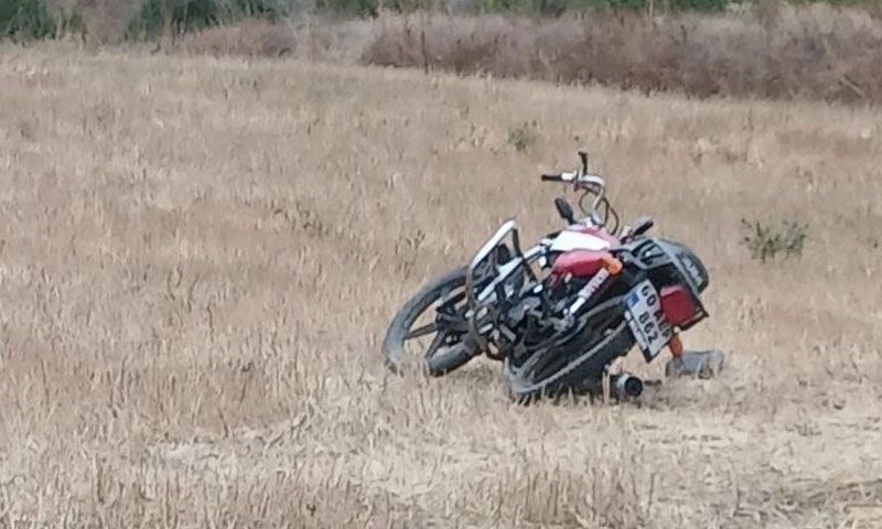 Uğur Aydan’ın acı sonu… Kullandığı motosiklet tarlaya uçtu - 1. Resim