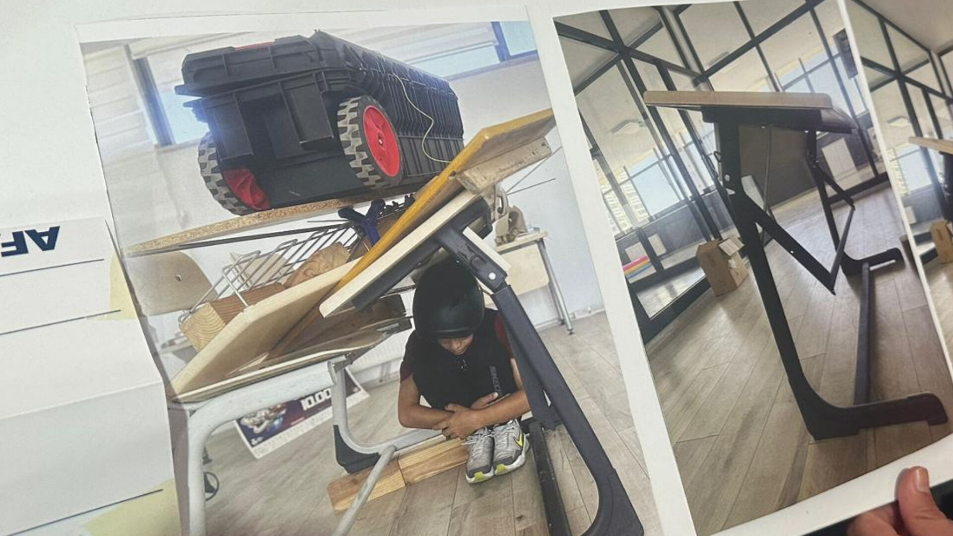 Deprem anında saniyelerle hayat kurtaracak! Genç mucitlerden TEKNOFEST'te aktif koruma sistemi projesi Deprem anında saniyelerle hayat kurtaracak! Genç mucitlerden TEKNOFEST'te aktif koruma sistemi projesi - 2. Resim