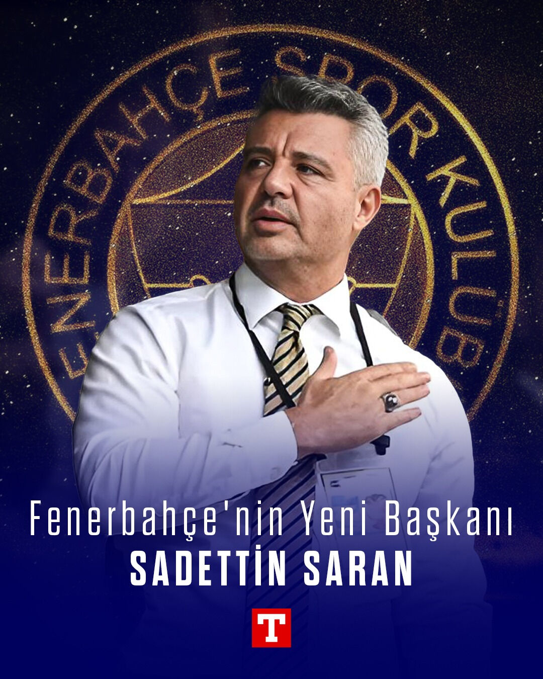 Fenerbahçe'de seçim sonuçlandı! Sadettin Saran 38. başkan oldu - 1. Resim