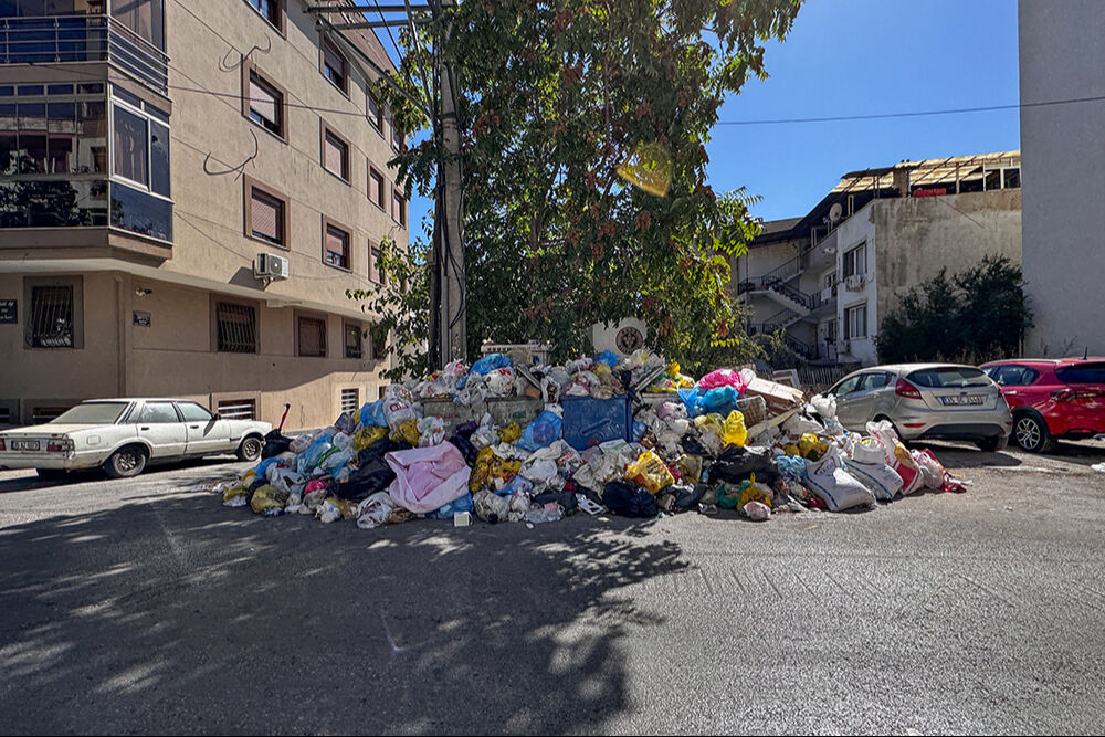 İzmirliler isyan etti, kötü koku her yere yayıldı! Sokaklarda fareler cirit atıyor... - 1. Resim