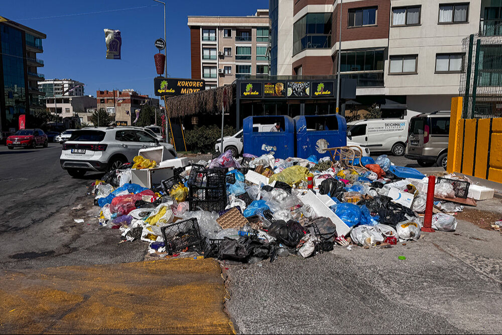 İzmirliler isyan etti, kötü koku her yere yayıldı! Sokaklarda fareler cirit atıyor... - 2. Resim