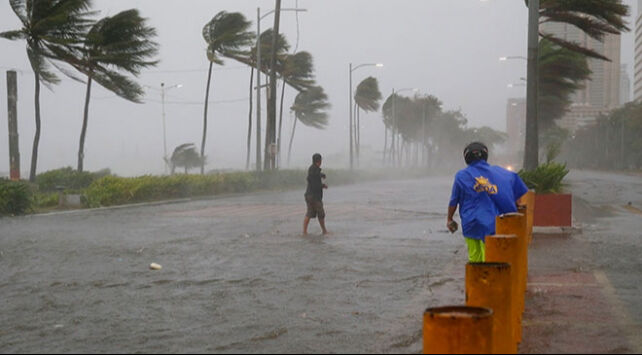 'Süper Tayfun' geliyor! 3 ülkede alarm verildi, hızı 260 kilometreye kadar çıkıyor - 1. Resim