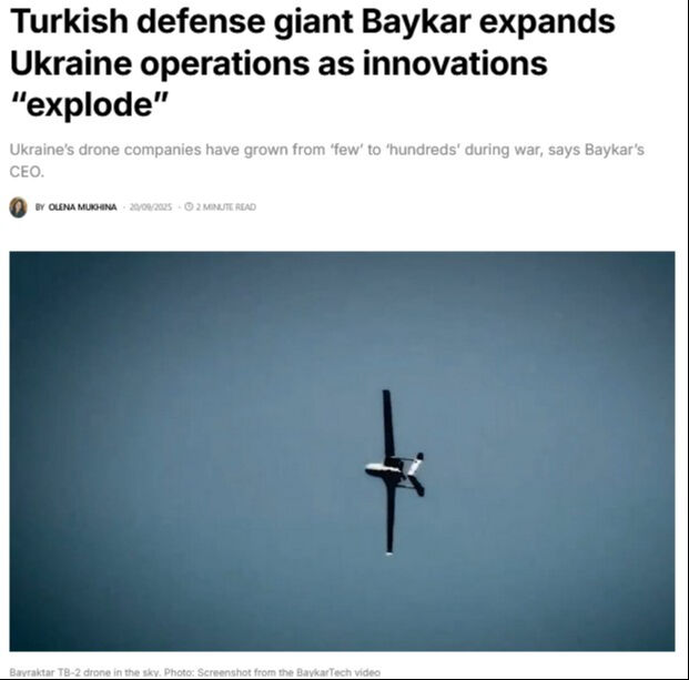 Ukrayna duyurdu: Baykar, TB2’lerden sonra bilim merkeziyle de tarih yazacak Şirket, Ukrayna Küçük Bilim Akademisi ile ortaklaşa modern bir eğitim merkezi kurarak Ukraynalı gençlere en güncel bilimsel ve teknolojik metodolojilerle eğitim imkanı sunacak.