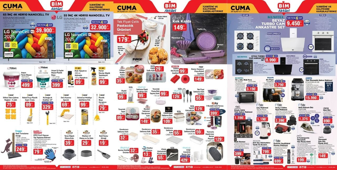 BİM aktüel 23-27 Eylül 2025 kataloğu! Bu hafta hangi ürünler var? BİM aktüel 23-27 Eylül 2025 kataloğu! Bu hafta hangi ürünler var? - 2. Resim