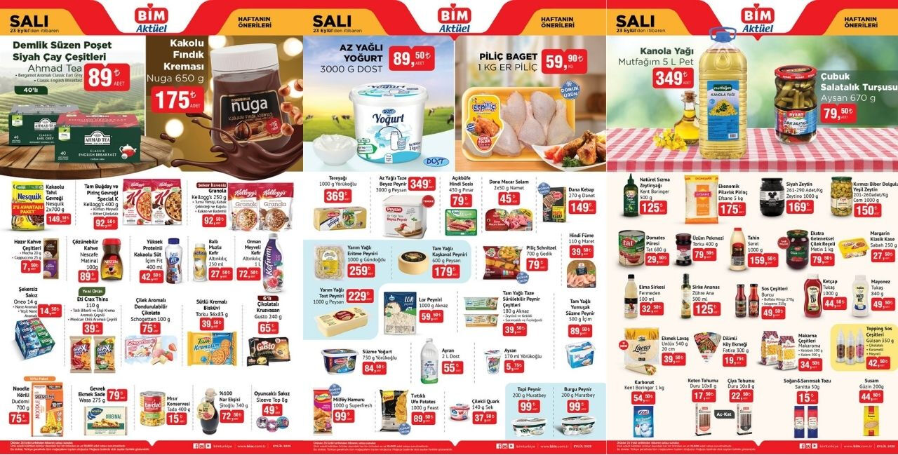 BİM aktüel 23-27 Eylül 2025 kataloğu! Bu hafta hangi ürünler var? BİM aktüel 23-27 Eylül 2025 kataloğu! Bu hafta hangi ürünler var? - 1. Resim