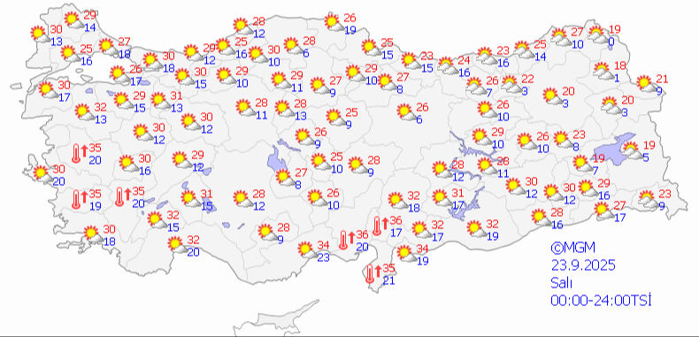 Meteoroloji son raporunu paylaştı: Soğuk ve yağmura mola, sıcaklıklar artıyor Meteoroloji son raporunu paylaştı: Soğuk ve yağmura mola, sıcaklıklar artıyor - 2. Resim