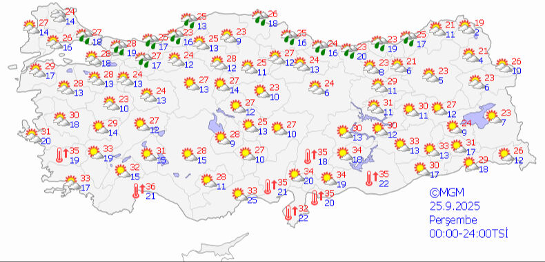 Meteoroloji son raporunu paylaştı: Soğuk ve yağmura mola, sıcaklıklar artıyor Meteoroloji son raporunu paylaştı: Soğuk ve yağmura mola, sıcaklıklar artıyor - 4. Resim