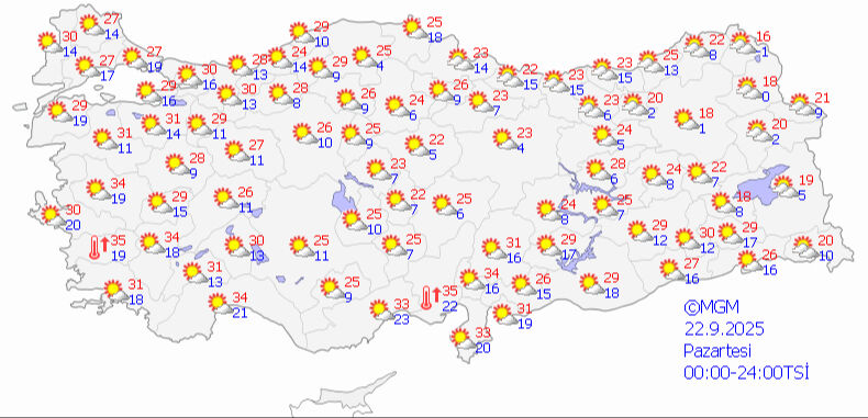 Meteoroloji son raporunu paylaştı: Soğuk ve yağmura mola, sıcaklıklar artıyor Meteoroloji son raporunu paylaştı: Soğuk ve yağmura mola, sıcaklıklar artıyor - 1. Resim