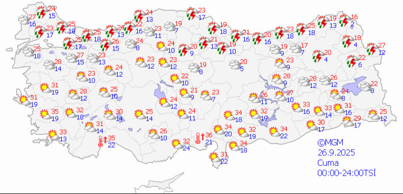 Sıcak hava yerini soğuk ve yağmura bırakıyor: İstanbul’da sıcaklıklar 8 derece düşecek! - 4. Resim