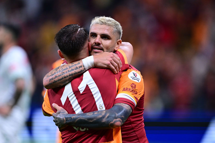 Yunus Akgün ve Mauro Icardi yıldızlaştı, Galatasaray rekor kırdı Yunus Akgün ve Mauro Icardi yıldızlaştı, Galatasaray rekor kırdı - 2. Resim