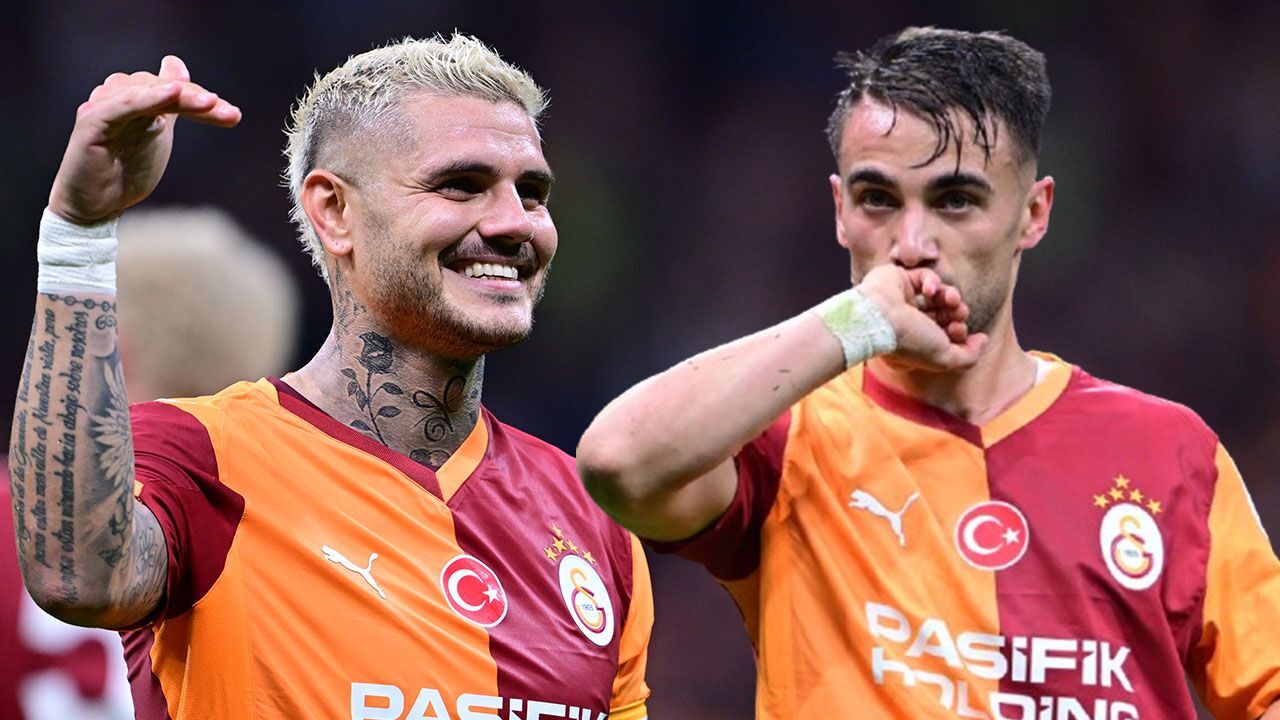 Yunus Akgün ve Mauro Icardi yıldızlaştı, Galatasaray rekor kırdı Yunus Akgün ve Mauro Icardi yıldızlaştı, Galatasaray rekor kırdı
