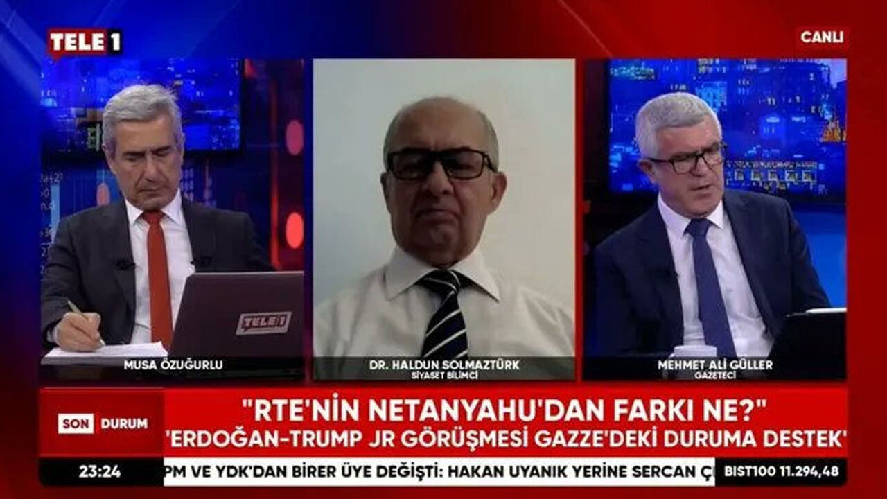 Cumhurbaşkanı Erdoğan'ı Netanyahu ile karşılaştırmışlardı! Tele 1'de 3 isme soruşturma Cumhurbaşkanı Erdoğan'ı Netanyahu ile karşılaştırmışlardı! Tele 1'de 3 isme soruşturma - 1. Resim