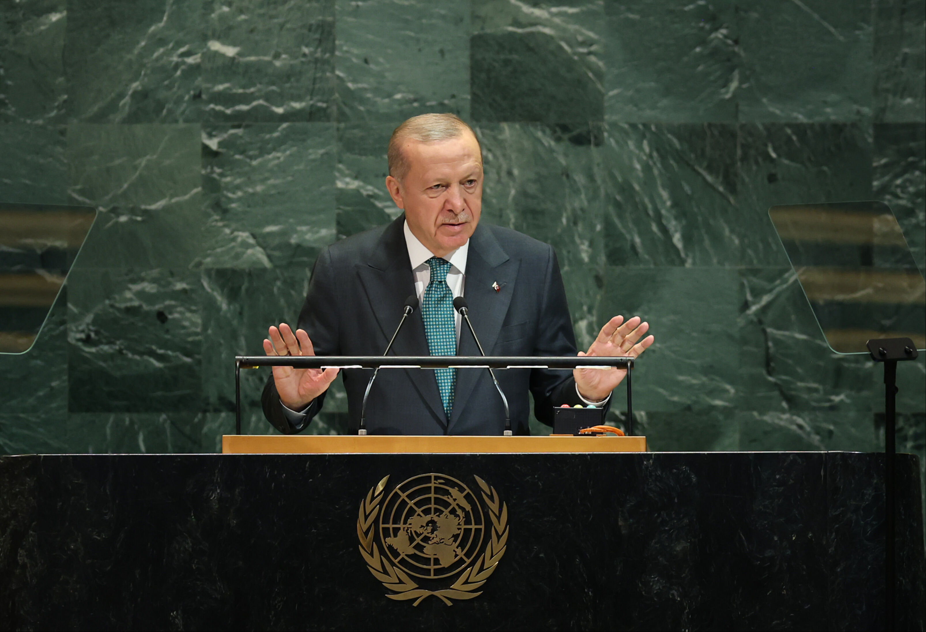 Cumhurbaşkanı Erdoğan'ın BM'deki konuşması uluslararası medyada yankılandı: Dünyanın vicdanını sorguluyor - 3. Resim