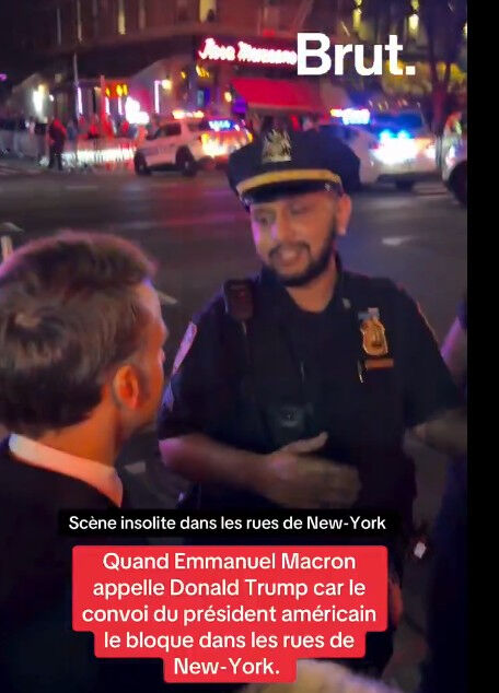 Protokol skandalı! Macron’un aracını Trump’ın konvoyu durdurdu - 1. Resim