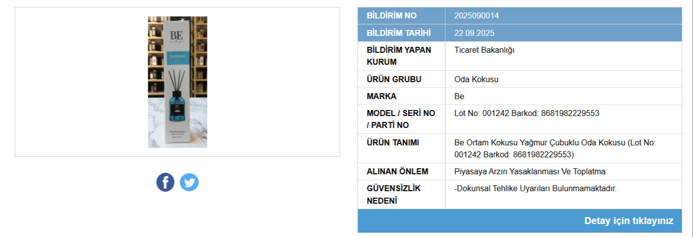 Satışı yasaklandı, raflardan toplatılıyor! Bakanlık 3 ürünü daha ifşa etti Satışı yasaklandı, raflardan toplatılıyor! Bakanlık 3 ürünü daha ifşa etti - 3. Resim