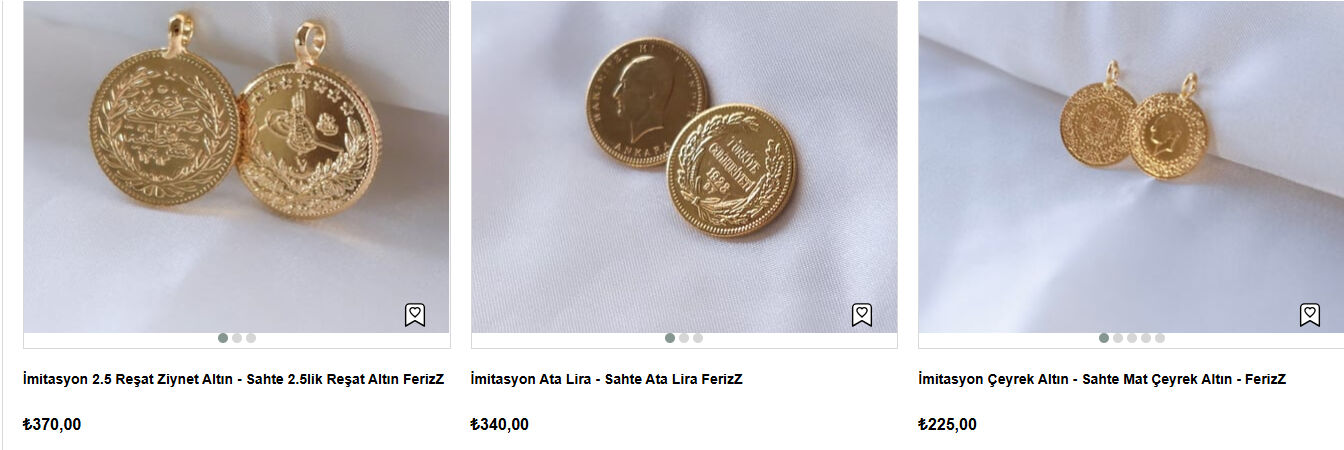 Altında fiyatlar uçtu! Sahtecilik patladı, 225 liraya çeyrek satılıyor Altında fiyatlar uçtu! Sahtecilik patladı, 225 liraya çeyrek satılıyor - 1. Resim