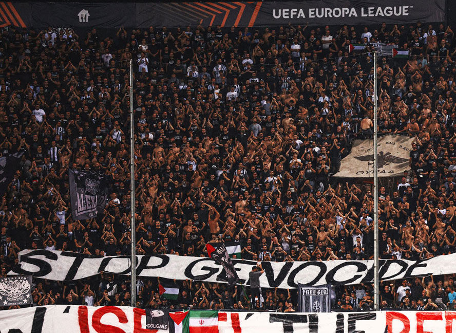 Avrupa Ligi'nde İsrail protestosu: Soykırımı durdurun - 3. Resim