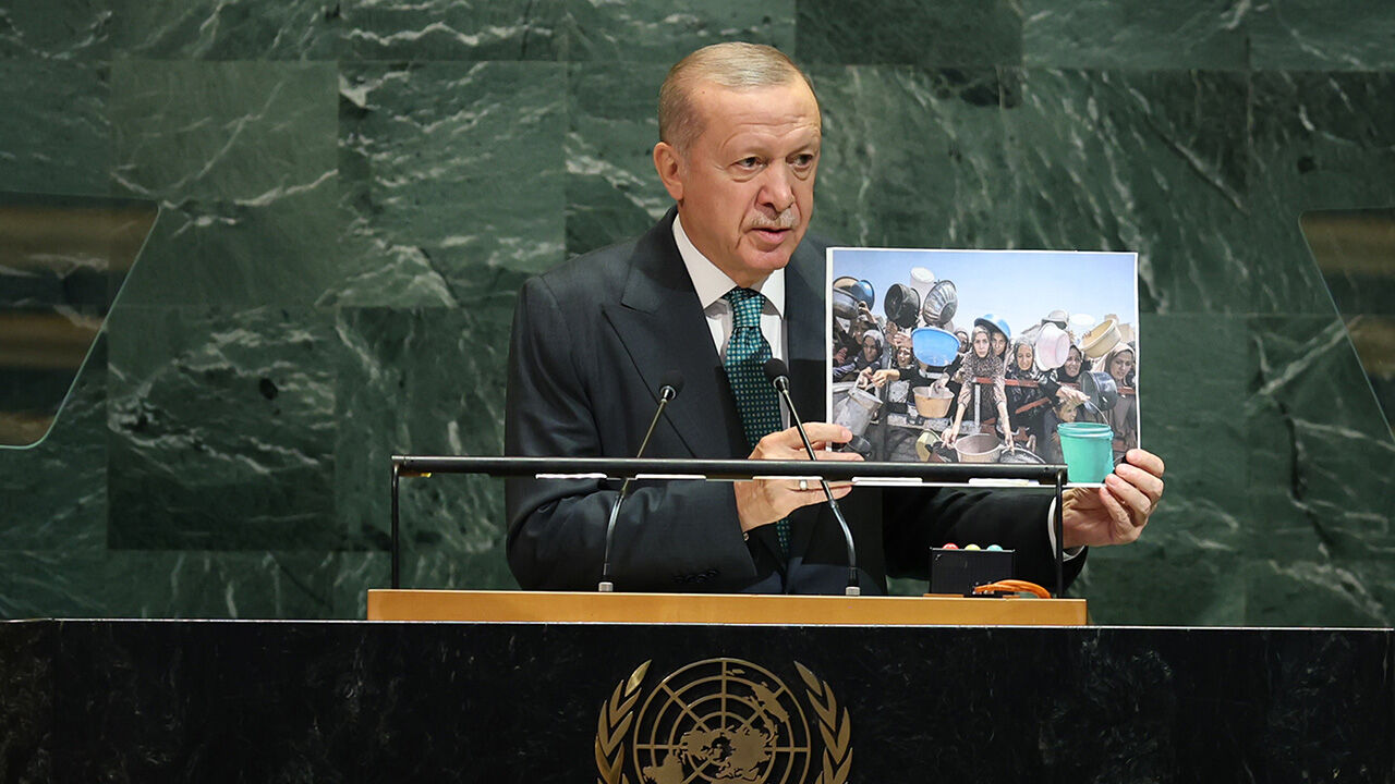 Cumhurbaşkanı Erdoğan'ın BM'deki konuşması uluslararası medyada yankılandı: Dünyanın vicdanını sorguluyor - 5. Resim