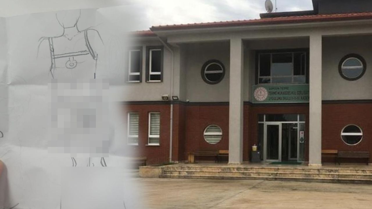 Samsun&#039;da özel eğitim okulunda öğrencilerin çantalarından nü resimler çıktı! Bakanlık harekete geçti