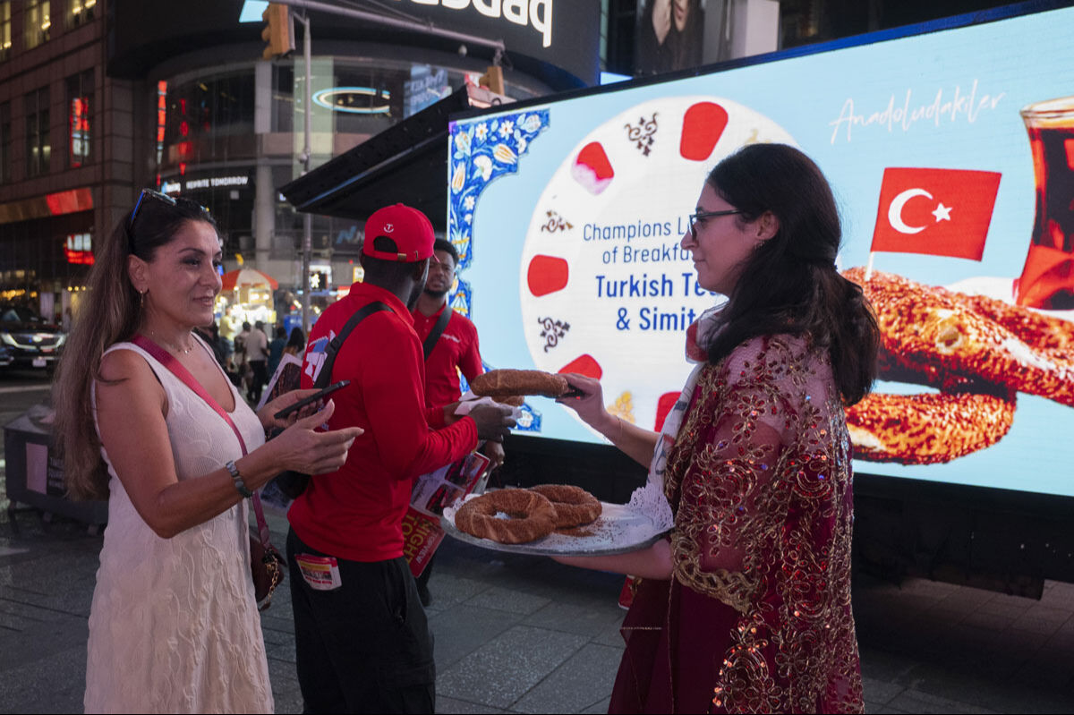Simit ve çay Times Meydanı'nda: Kahvaltının Şampiyonlar Ligi - 4. Resim