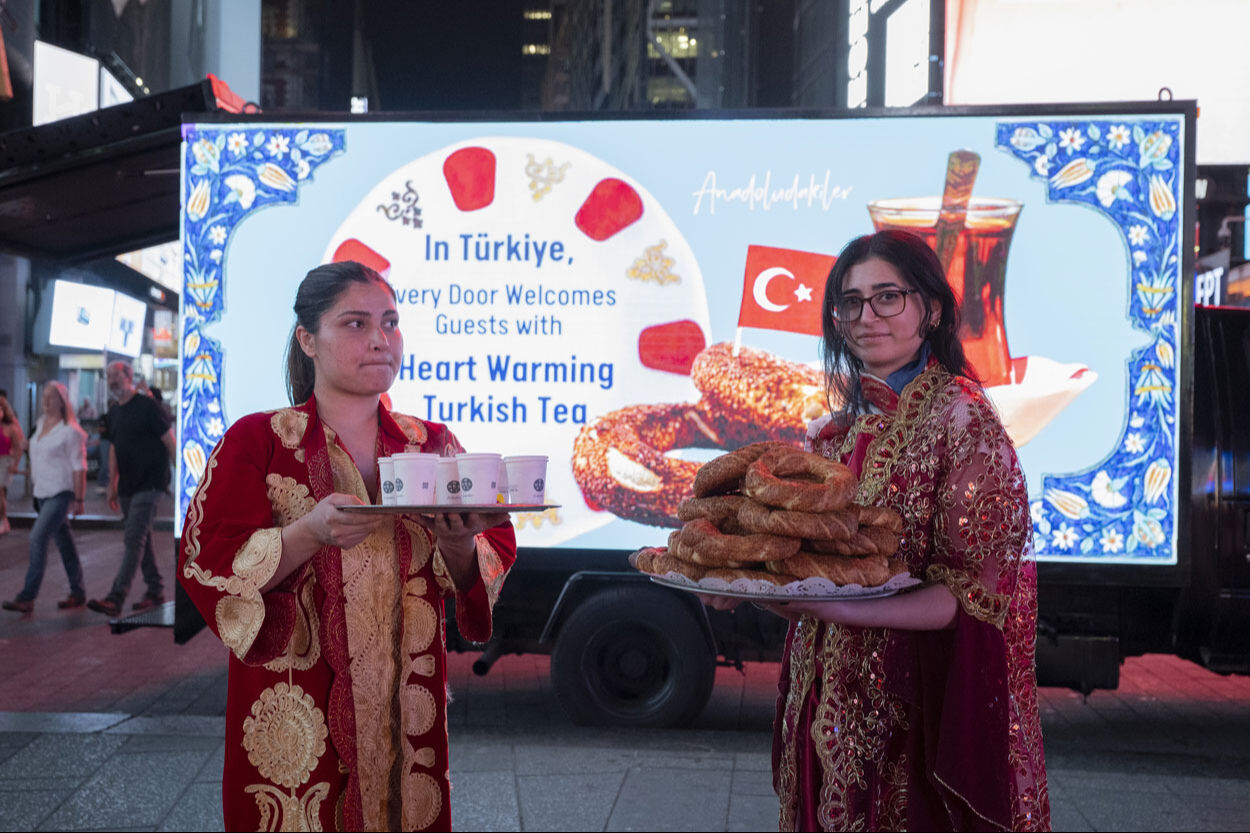 Simit ve çay Times Meydanı'nda: Kahvaltının Şampiyonlar Ligi - 2. Resim