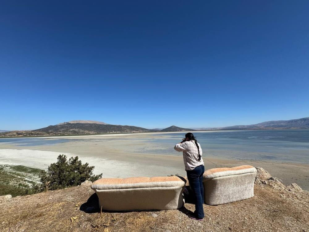 Türkiye'nin 4'üncü büyüğüydü! Eğirdir Gölü kuraklık nedeniyle ikiye bölündü - 3. Resim