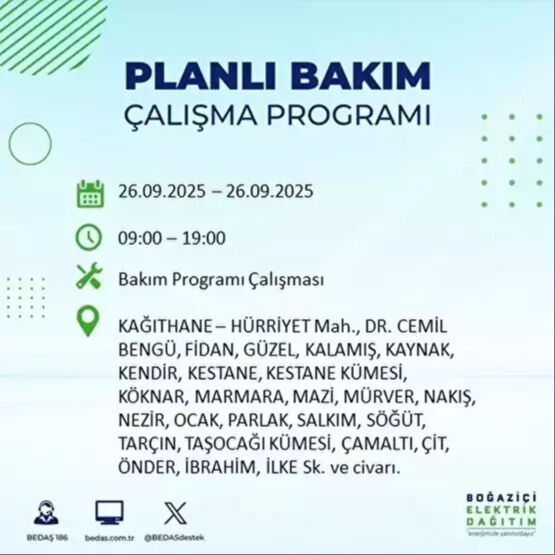 BEDAŞ, 10 saatlik kesintiyi duyurdu! 23 ilçe karanlığa gömülecek - 62. Resim