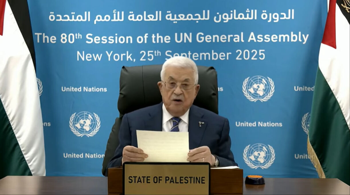 Filistin Devlet Başkanı Abbas, BM'de savaş sonrası planlarını açıkladı: Hamas'ın bir rolü olmayacak - 1. Resim