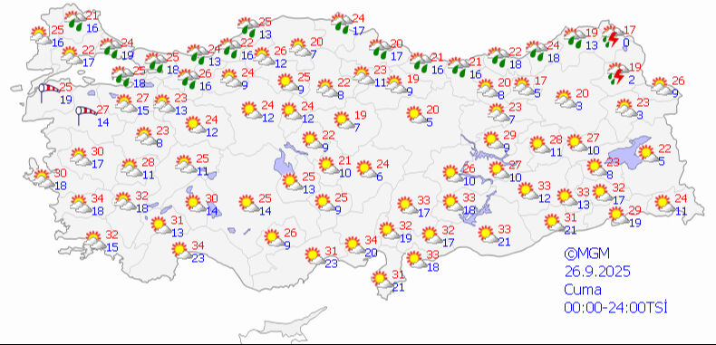 Meteoroloji'den 11 ile sarı kodlu uyarı! Kuvvetli fırtına geliyor - 2. Resim