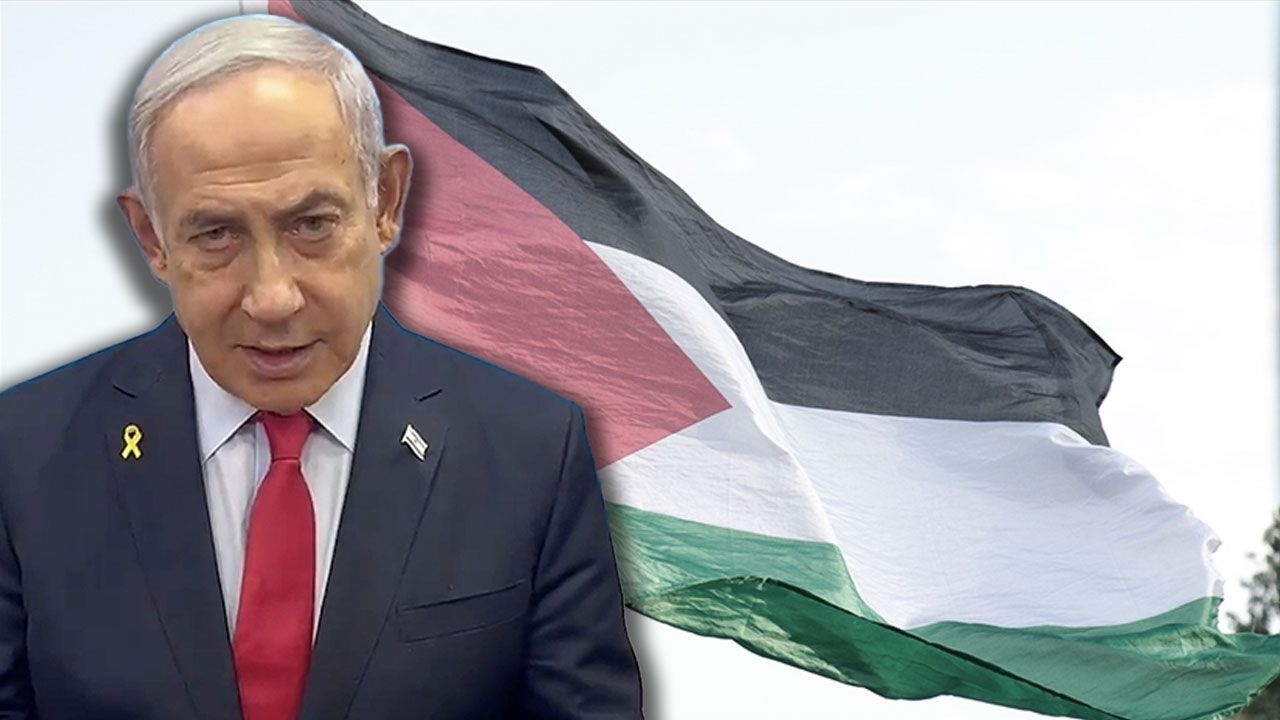 Netanyahu, Filistin&#039;i tanıyan Batı ülkelerine kin kustu!