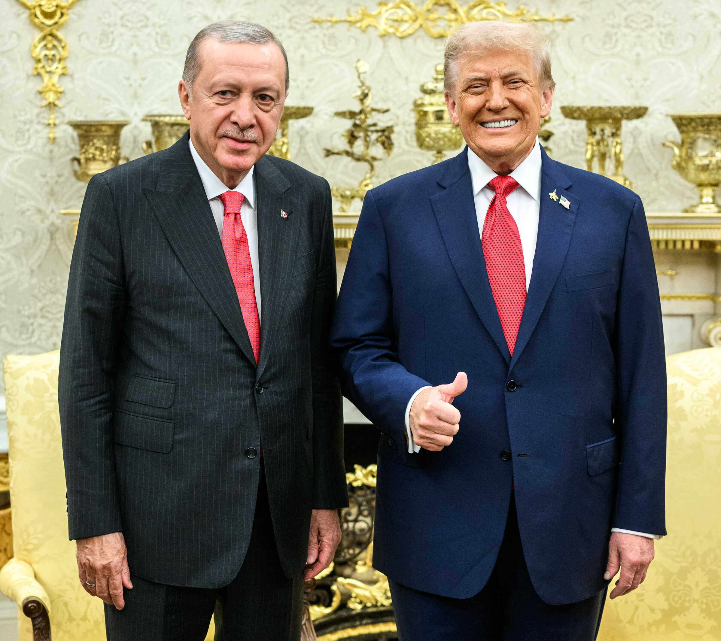 Tarihi zirveden kareler: Trump, Erdoğan'ın sandalyesini tuttu - 7. Resim