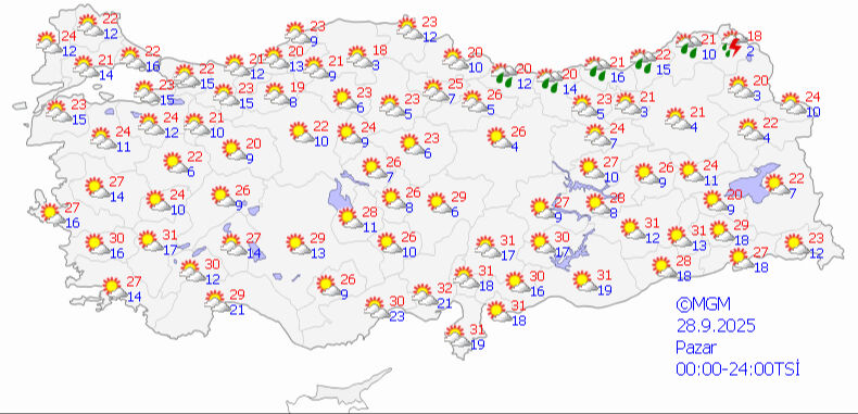 Bakanlık ve Meteoroloji'den 48 saatlik alarm! 11 ilde fırtına etkili olacak, İstanbul'da sıcaklık 17 dereceye düşecek - 3. Resim