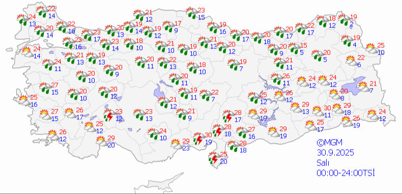 Bakanlık ve Meteoroloji'den 48 saatlik alarm! 11 ilde fırtına etkili olacak, İstanbul'da sıcaklık 17 dereceye düşecek - 5. Resim