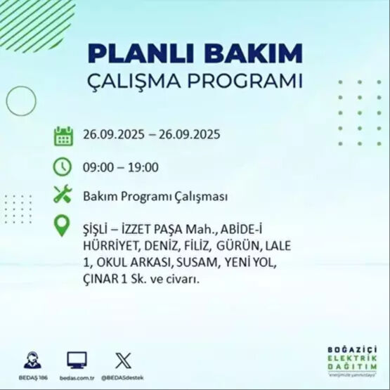 BEDAŞ, 10 saatlik kesintiyi duyurdu! 23 ilçe karanlığa gömülecek - 81. Resim
