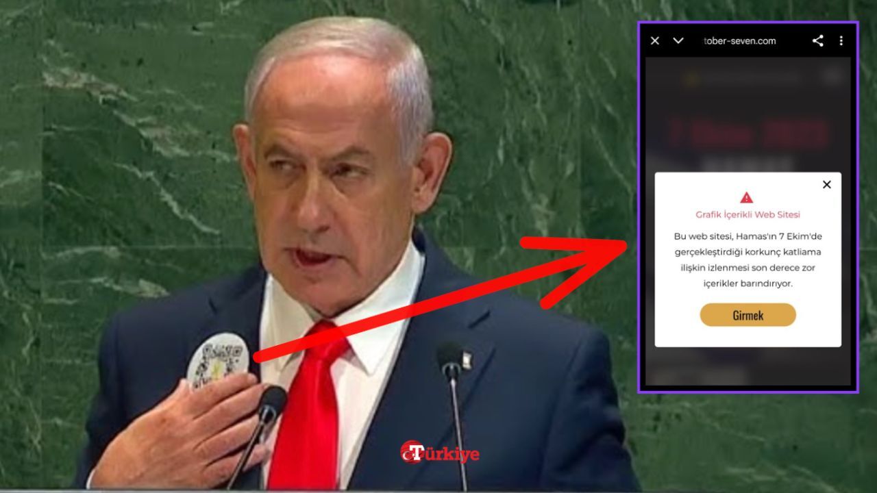 Netanyahu’nun yakasındaki QR kod nedir, anlamı ne?