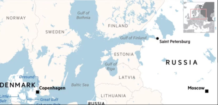 Rus savaş gemisi Danimarka kıyılarında! Radar sistemi kapalı şekilde tespit edildi - 2. Resim