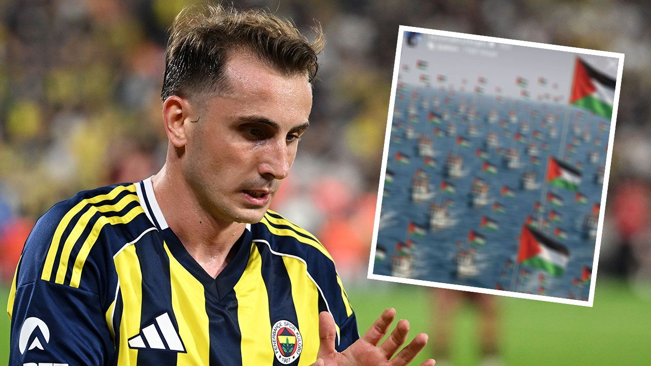 Kerem Aktürkoğlu&#039;ndan anlamlı Gazze paylaşımı: Sumud Filosu&#039;na destek