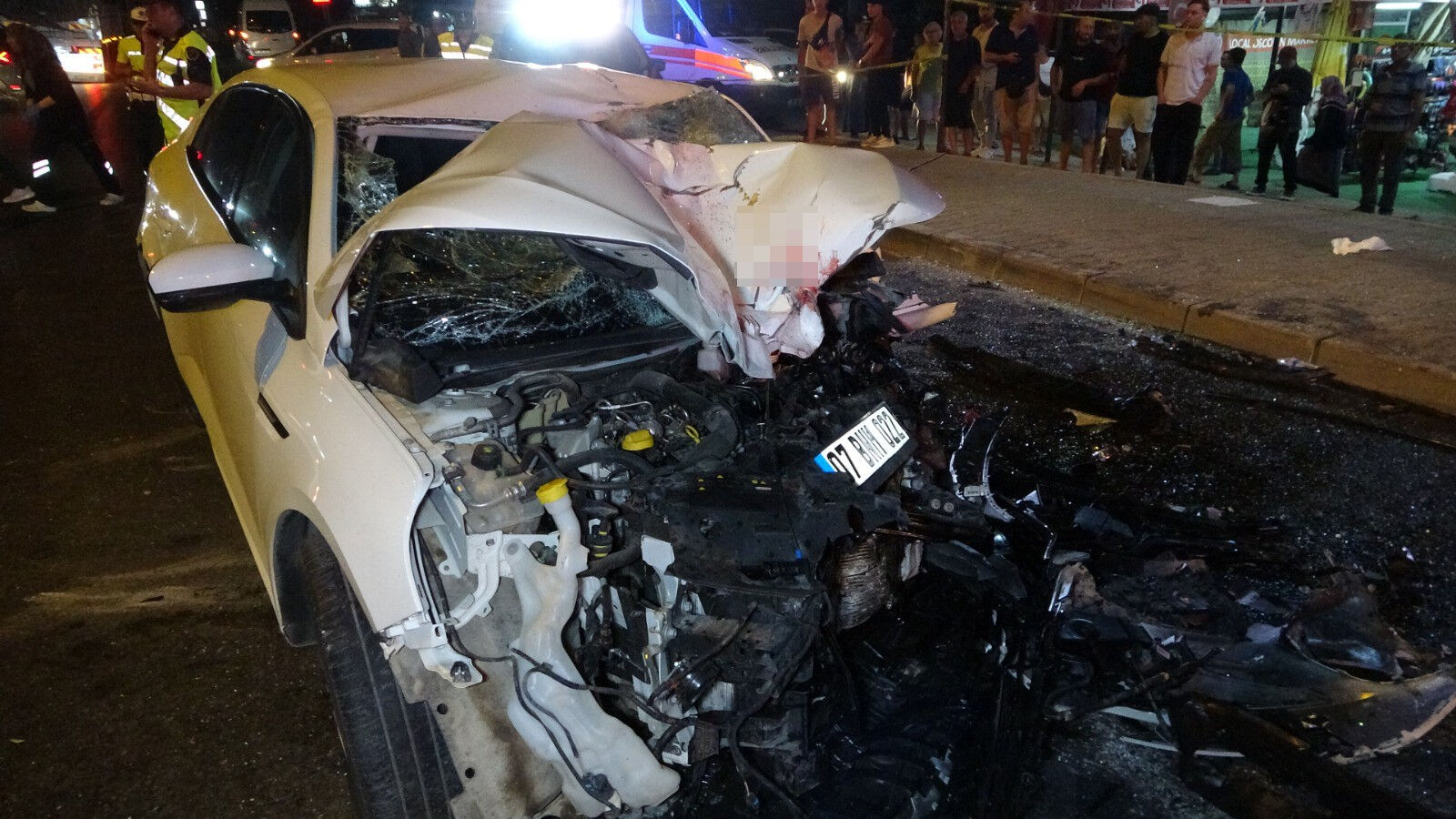 Manavgat-Alanya otoyolunda feci kaza! 2 ölü 2 yaralı - 2. Resim