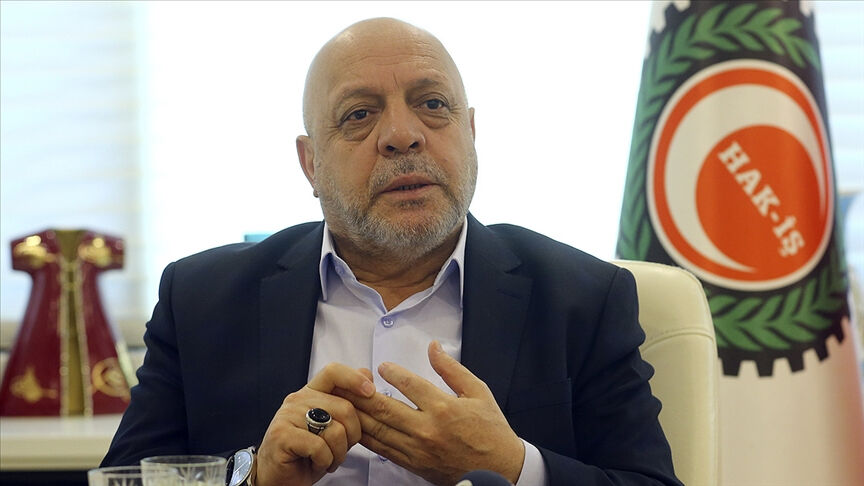 HAK-İŞ Genel Başkanı Arslan, 'asgari ücret' çıkışı: İşçiler için büyük kayıp, başka seçenek yok HAK-İŞ Genel Başkanı Mahmut Arslan