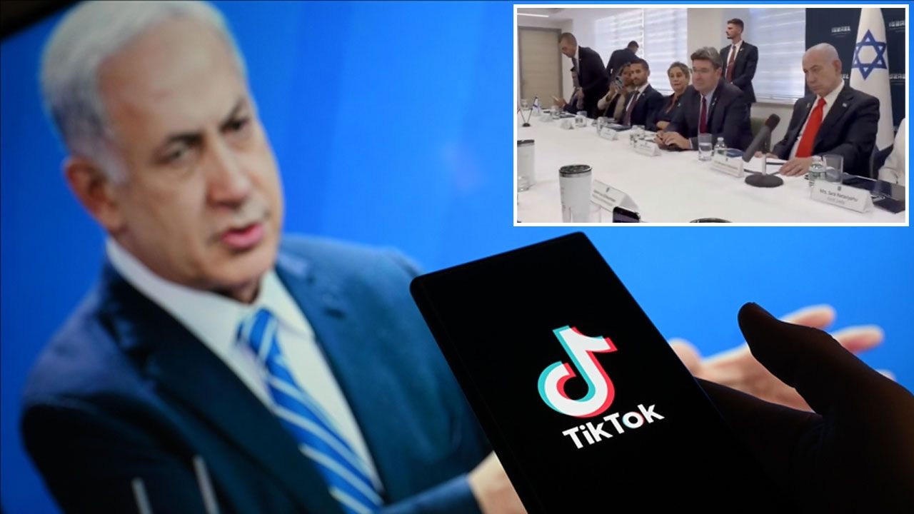 Netanyahu&#039;nun fenomenlerle &#039;propaganda&#039; görüşmesi! Tiktok ABD kadar Tel Aviv için de önemli