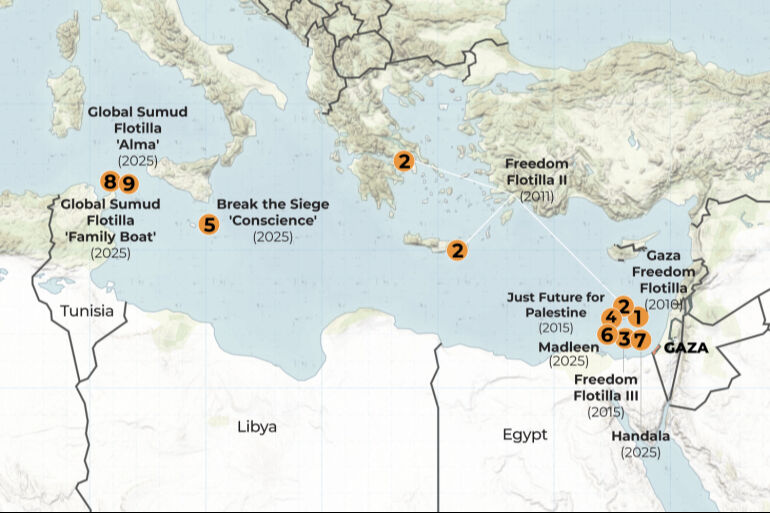 Yunanistan Sumud Filosu’nu taciz mi etti? Türk SİHA’ları hedefe kilitlendi - 2. Resim