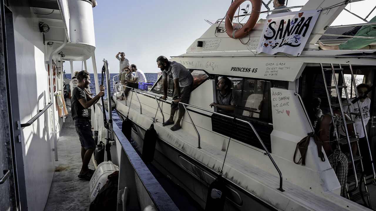 İsrail'den Sumud Filosu'na askeri saldırı hazırlığı! Denizde tatbikata başladılar - 3. Resim