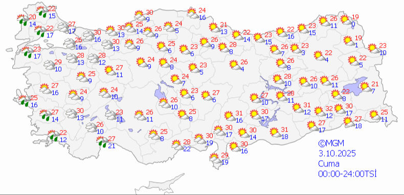 Meteoroloji 17 il için sarı alarm verdi! İstanbul, Bursa ve İzmir’i kuvvetli yağış vuracak - 5. Resim