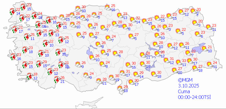Meteoroloji'den Marmara ve Ege için kritik uyarı! Yağışlar bir hafta sürecek - 4. Resim