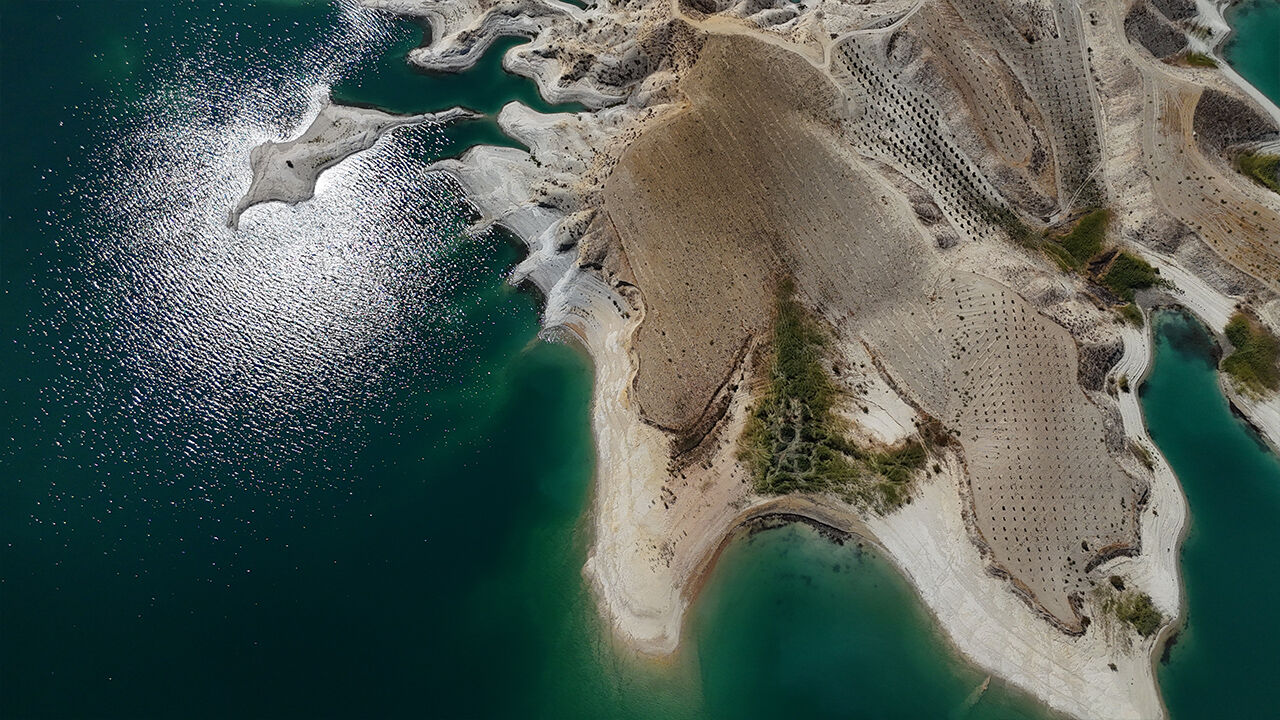 Türkiye'nin en büyük sulama kanalı Atatürk Barajı'nda görülmemiş manzara: İlk kez karşılaştık - 2. Resim