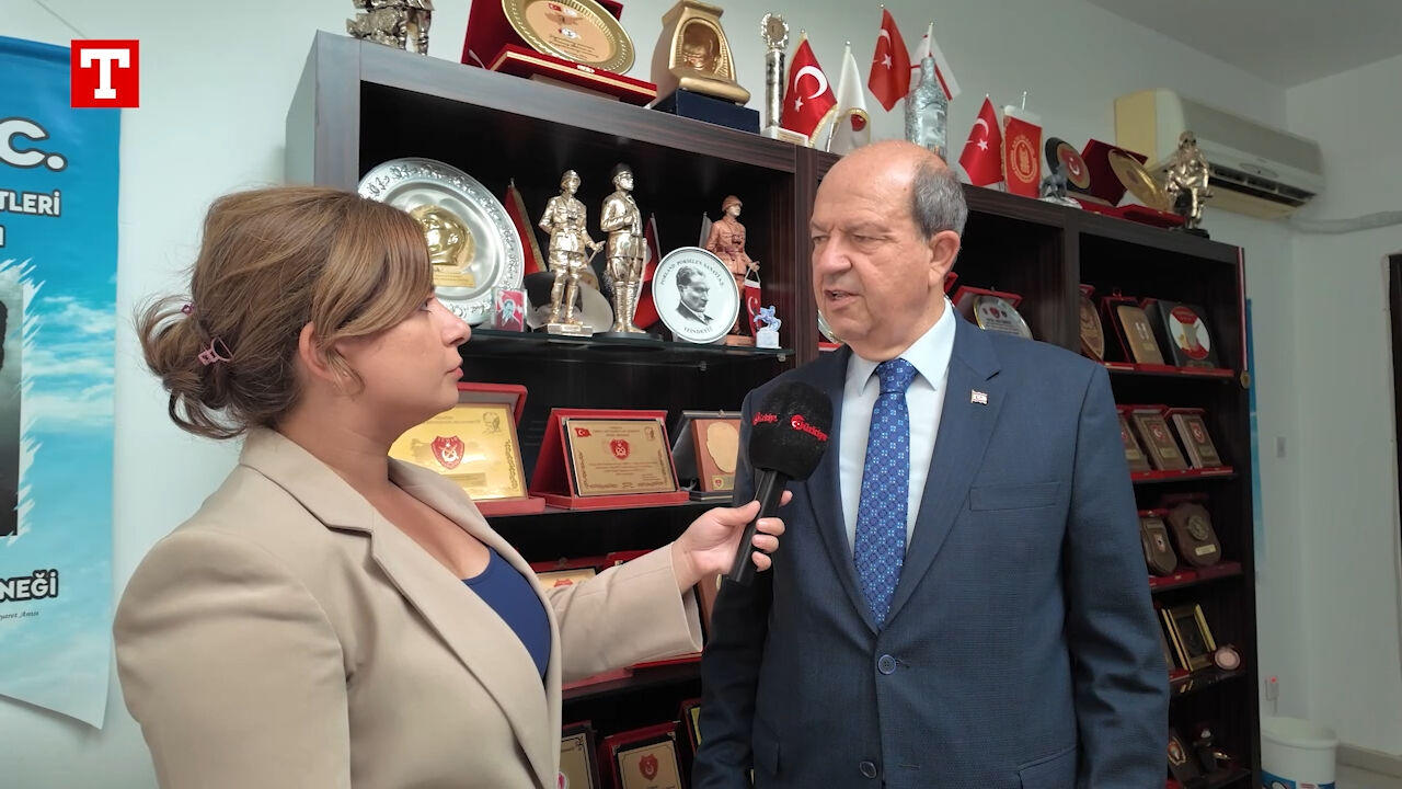 KKTC Cumhurbaşkanı Ersin Tatar, Türkiye Gazetesi YouTube kanalının sorularını cevapladı.