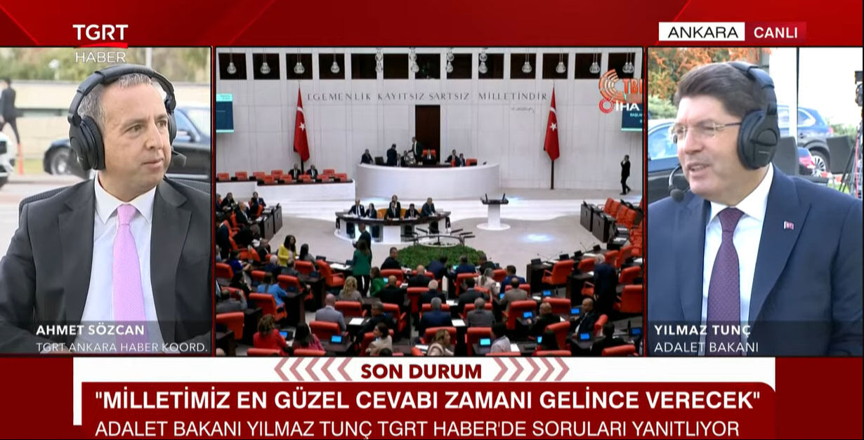 Bakan Tunç CHP'nin boykot kararını eleştirdi: Milletimiz zamanı gelince cevabını verir - 1. Resim